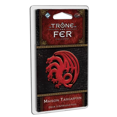 TRÔNE DE FER JCE : DECK D'INTRO MAISON TARGARYEN