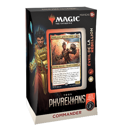 MTG : TOUS PHYREXIANS COMMANDER DECK FR Éveil de la rébellion