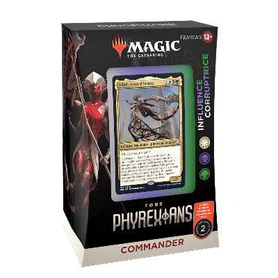 MTG : TOUS PHYREXIANS COMMANDER DECK FR Influence corruptrice