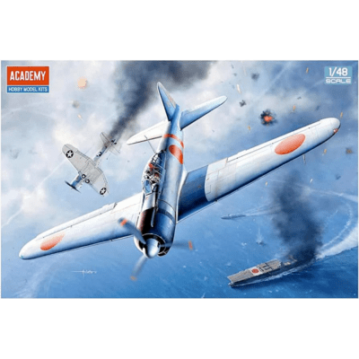 Maquette avion 1/48 - A6M2b ZERO FIGHTER MODEL 21 ACADEMY 12352