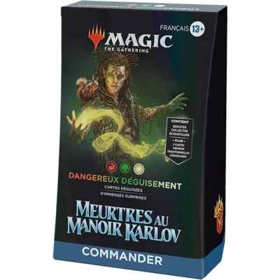 MTG : Meurtres au Manoir Karlov - Dangereux déguisement DECK COMMANDER (Fra) (13+)