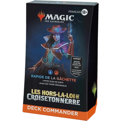 MTG : Les hors-la-loi de Croisetonnerre - Rapide de la gâchette DECK COMMANDER (Fra) (13+)