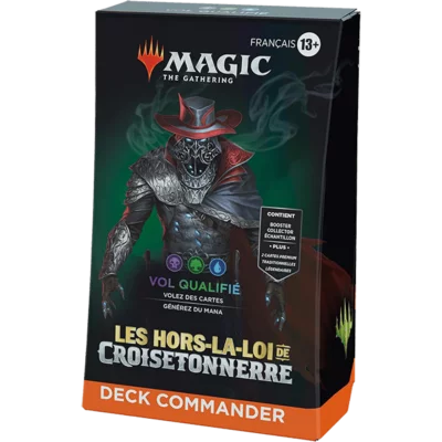 MTG : Les hors-la-loi de Croisetonnerre - Vol qualifié DECK COMMANDER (Fra) (13+)