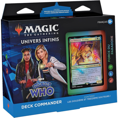 MTG : Doctor Who - Force du Paradoxe DECK COMMANDER (Fra) (13+)
