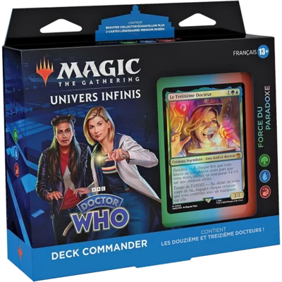 MTG : Doctor Who - Force du Paradoxe DECK COMMANDER (Fra) (13+)
