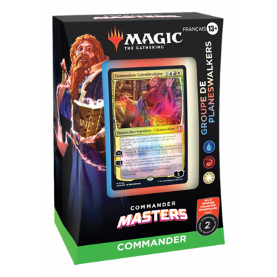MTG : Commander Masters - Groupe de Planeswalkers DECK COMMANDER (Fra) (13+)