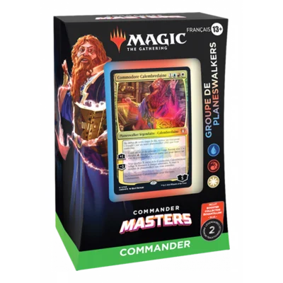 MTG : Commander Masters - Groupe de Planeswalkers DECK COMMANDER (Fra) (13+)