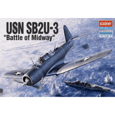 Maquette avion 1/48 - SB2U-3 VINDICATOR ACADEMY 12324