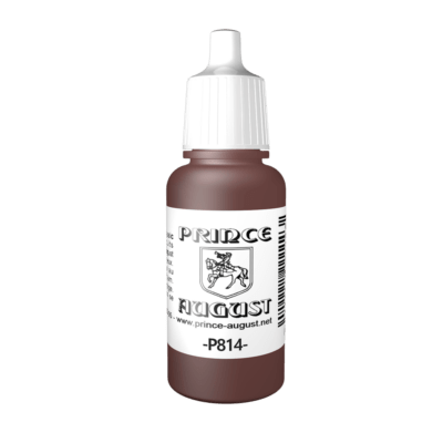 P814 - Rouge Cadmium Brûlé - Emplacement sur le présentoir : N° 34