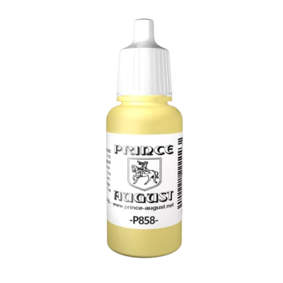 P858 - Jaune Crème - Emplacement sur le présentoir : N° 13