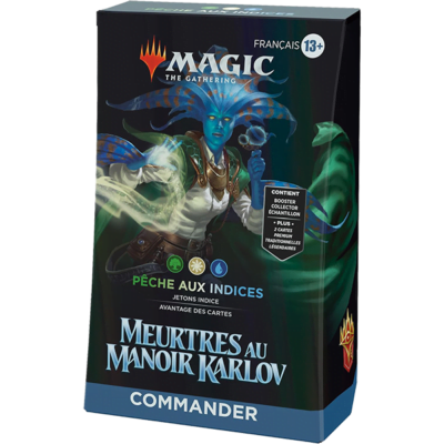 MTG : Meurtres au Manoir Karlov - Pêche aux indices DECK COMMANDER (Fra) (13+)