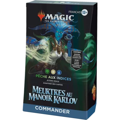 MTG : Meurtres au Manoir Karlov - Pêche aux indices DECK COMMANDER (Fra) (13+)