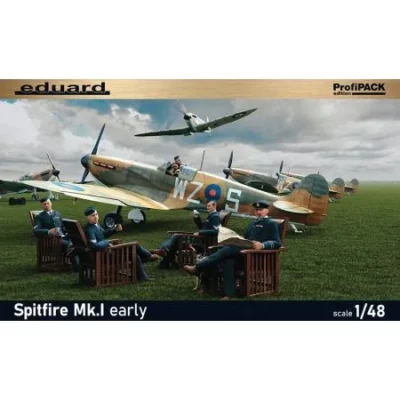 Maquette avion 1/48 - SPITFIRE MK.I EARLY EDUARD 82152