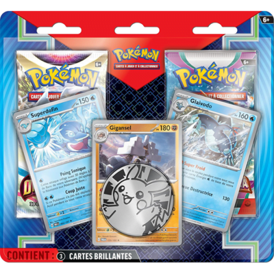 Pokémon Blister amélioré de 2 boosters