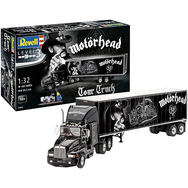 Maquette camion 1/32 - COFFRET CADEAU CAMION "MOTÖRHEAD" REVELL 07654