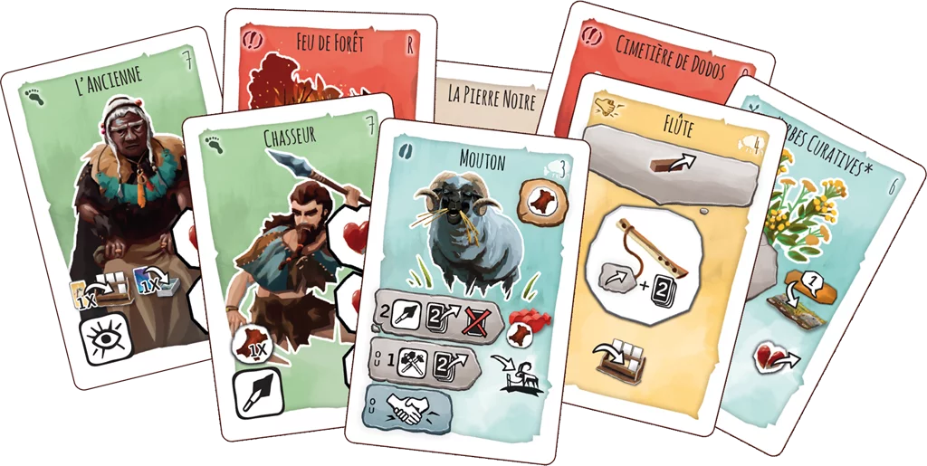 Paleo cartes