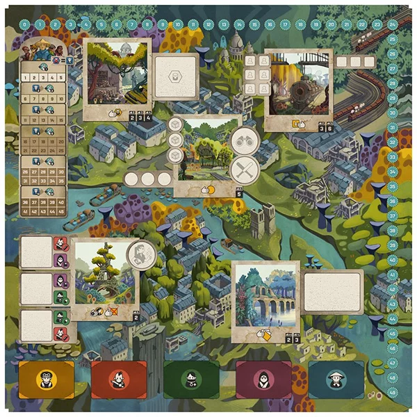 Paris New Eden - Jeu de plateau