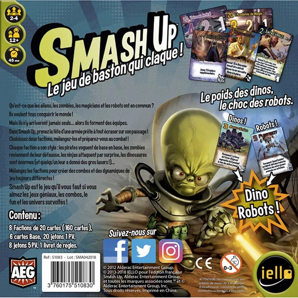 Smash Up - Jeu de plateau