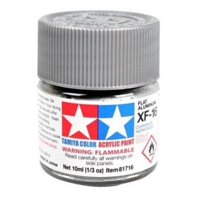 XF-16 ALUMINIUM MAT - Tamiya gamme Acrylic Mini