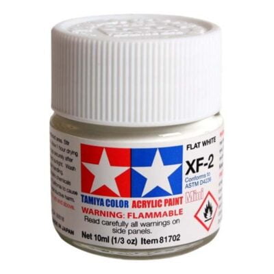 XF-2 BLANC MAT - Tamiya gamme Acrylic Mini