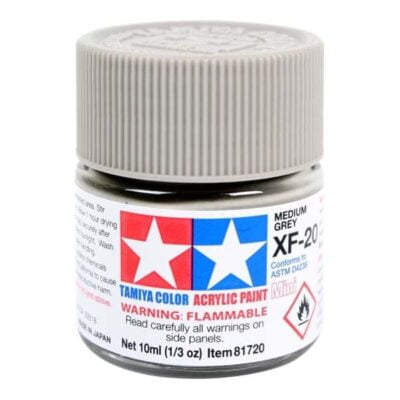 XF-20 GRIS MOYEN MAT - Tamiya gamme Acrylic Mini