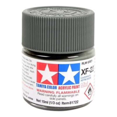 XF-22 GRIS RLM MAT - Tamiya gamme Acrylic Mini