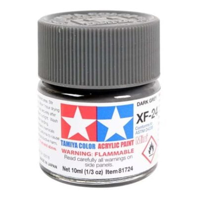 XF-24 GRIS FONCE MAT - Tamiya gamme Acrylic Mini
