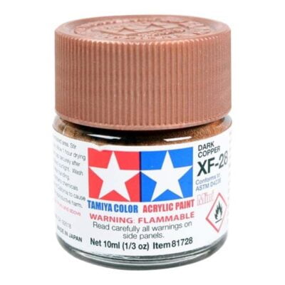 XF-28 CUIVRE BRONZE MAT - Tamiya gamme Acrylic Mini
