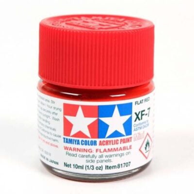 XF-7 ROUGE MAT - Tamiya gamme Acrylic Mini