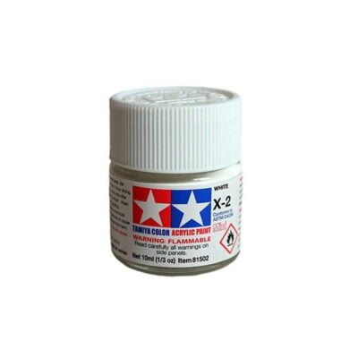 X-2 BLANC - Tamiya gamme Acrylic Mini