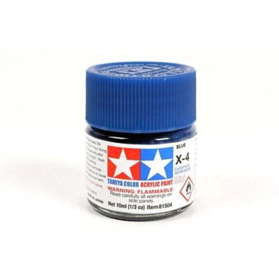 X-4 BLEU - Tamiya gamme Acrylic Mini