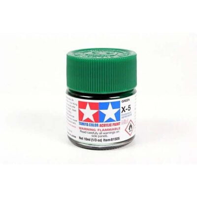 X-5 VERT - Tamiya gamme Acrylic Mini
