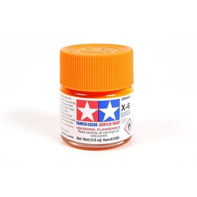 X-6 ORANGE - Tamiya gamme Acrylic Mini