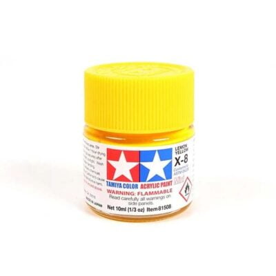 X-8 JAUNE CITRON - Tamiya gamme Acrylic Mini