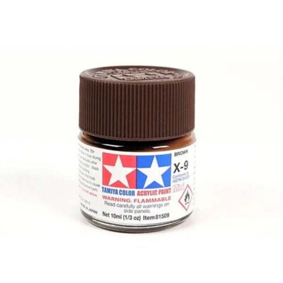 X-9 MARRON - Tamiya gamme Acrylic Mini