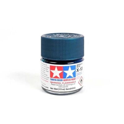 X-13 BLEU METAL BRILLANT - Tamiya gamme Acrylic Mini