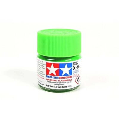 X-15 VERT CLAIR BRILLANT - Tamiya gamme Acrylic Mini