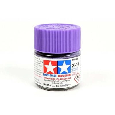X-16 VIOLET BRILLANT - Tamiya gamme Acrylic Mini