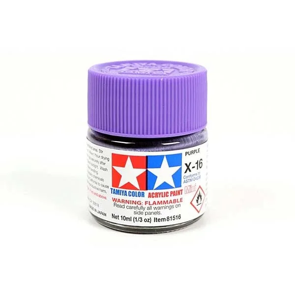 X-16 VIOLET BRILLANT - Tamiya gamme Acrylic Mini