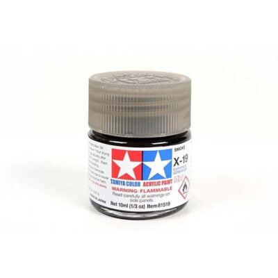 X-19 FUME BRILLANT - Tamiya gamme Acrylic Mini