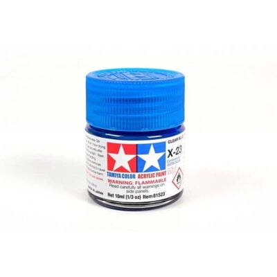 X-23 BLEU TRANSLUCIDE - Tamiya gamme Acrylic Mini