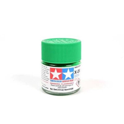 X-28 VERT PRE TRANSLUCIDE - Tamiya gamme Acrylic Mini