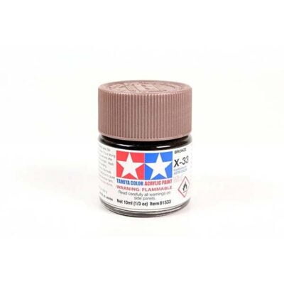 X-33 BRONZE - Tamiya gamme Acrylic Mini