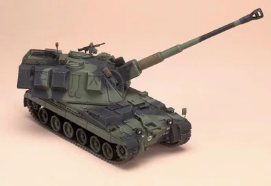 Maquette tank 1/35 - BRITISH 155MM AS-90 HOWITZER TRUMPETER 00324 maquette