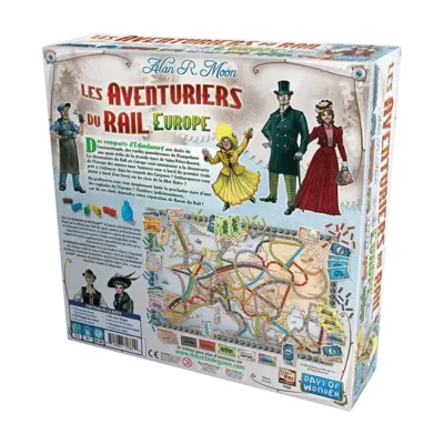 Les Aventuriers Du Rail - Sunset Deluxe Board Game Train Set - Jeu de