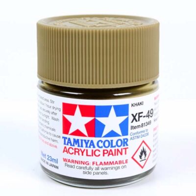 XF-49 KAKI MAT - Tamiya gamme Acrylic Mini