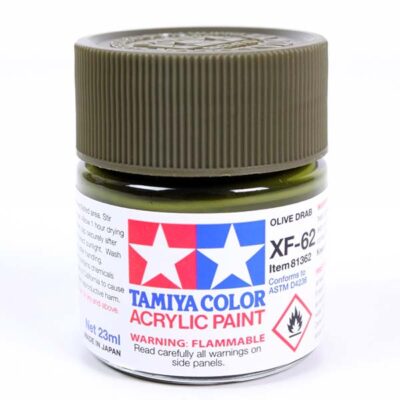 XF-62 VERT OLIVE CLAIR MAT - Tamiya gamme Acrylic Mini
