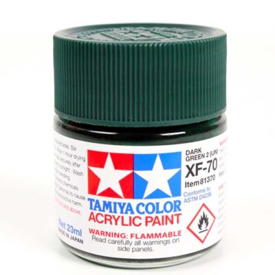 XF-70 VERT FONCE - Tamiya gamme Acrylic Mini