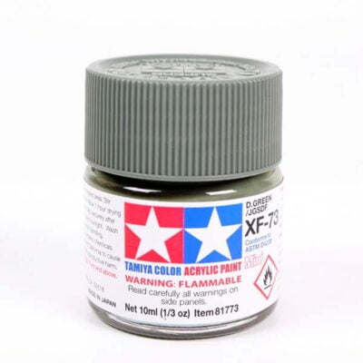 XF-73 VERT FONCE JGSDF MAT - Tamiya gamme Acrylic Mini