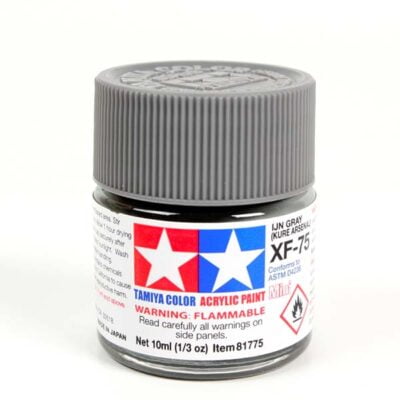 XF-75 GRIS MARINE JAPONAISE MAT - Tamiya gamme Acrylic Mini